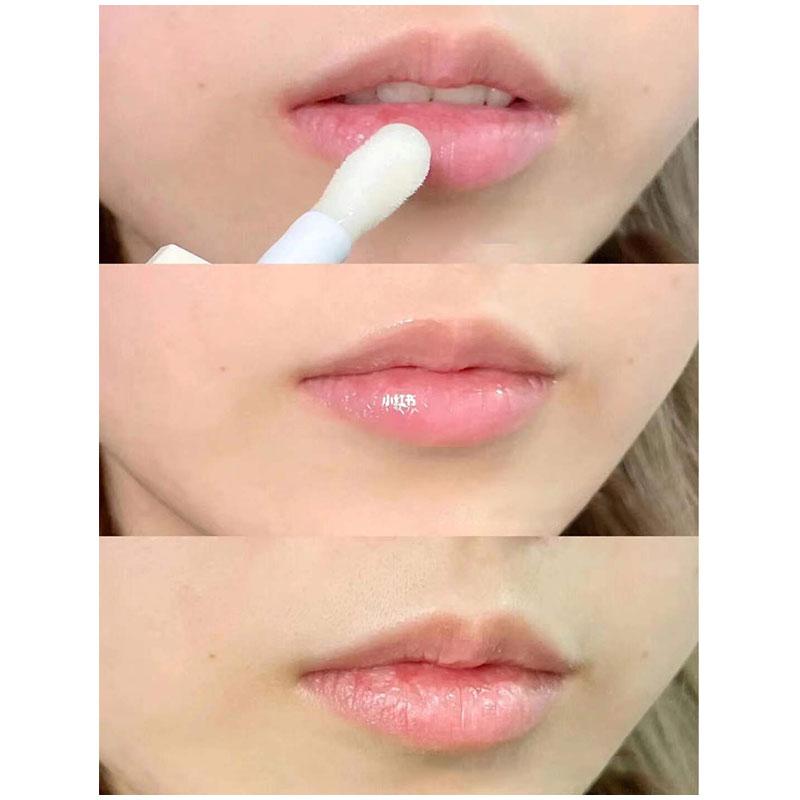 Coconut Lip Oil Relieves Dryness and Moisturizes Lip Gloss To Lighten Lip Lines, Water-light Lip Brush, Korean Cute Makeup LXY