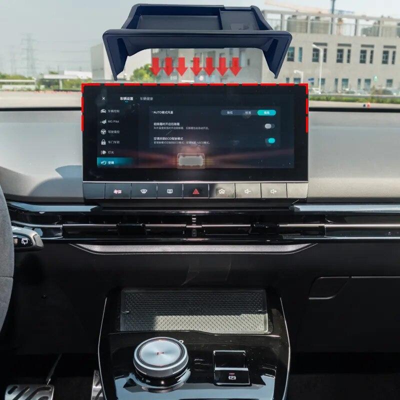 Для MG4 EV EH32 2022 2023 MULAN Центральный навигационный экран, солнцезащитный козырек, ящик для хранения, специализированные аксессуары для интерьера автомобиля