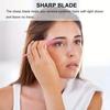 66-Piece Anti-Scratch Eyebrow Razor Set with Safety Net for Beauty Salons