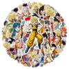 50 ШТ. Классические Аниме Наклейки Dragon Ball Мультяшный Стикер Сон Гоку Водонепроницаемые Наклейки для Чехла Телефона, Ноутбука, Канцелярских Принадлежностей DIY Игрушка для Детей