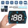 Universal HUD GPS Head Up Display Speedometer Odometer Compass LED Display With Overspeed Alarm For All Car Speed Meter KMH MPH