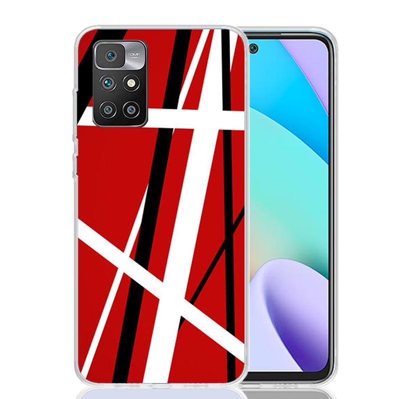 Eddie Van Halen Graphic Guitar Case Phone Cover for Xiaomi Redmi 13 13C 14C 12 12C 10 10C 10A 9 9C 9A 9T 8 8A 7 7A 6 Pro 6A K70