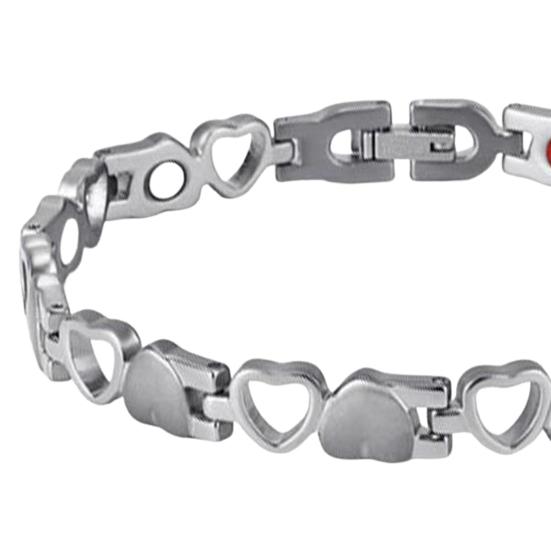 Браслет магнитной терапии Классическое облегчение боли Элегантный внешний вид Полая форма сердца любви