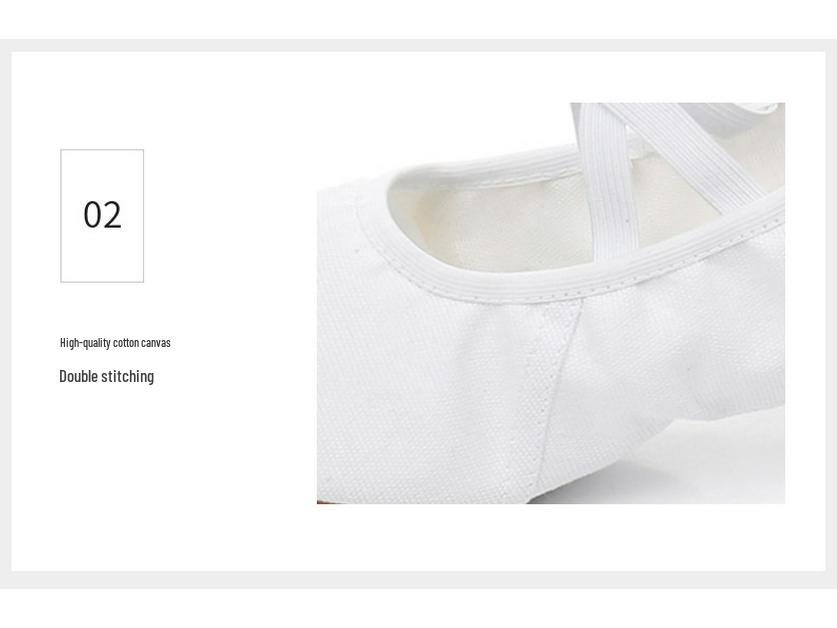 Женские танцевальные туфли без шнурков на каблуке - Мягкая подошва для балета, йоги, танца живота, для взрослых, для преподавателей и практики.