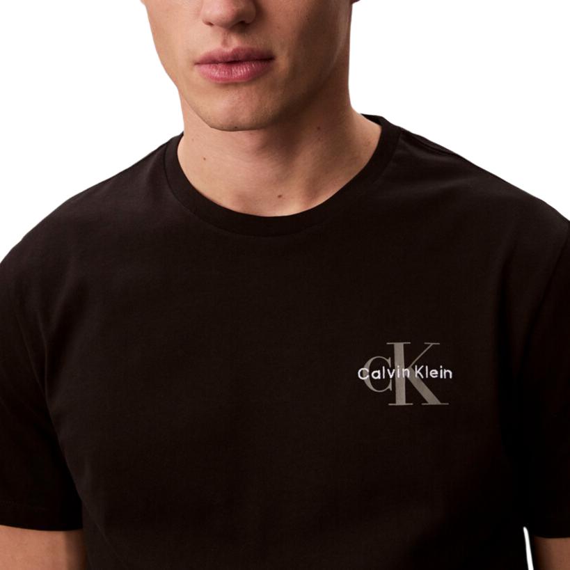 Calvin Klein Мужская футболка с логотипом, круглым вырезом и короткими рукавами, топ 4RF284G-UB1