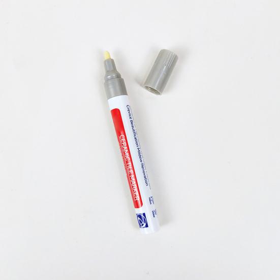 Портативный маркер для плитки, водонепроницаемый, без запаха, быстросохнущий, сплошной цвет, маркер для плитки, ручка для затирки стен, ручка для швов, принадлежности для ванной комнаты