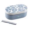 Ланч-бокс 1-уровневый, Flower Bird Blue, W131-9150