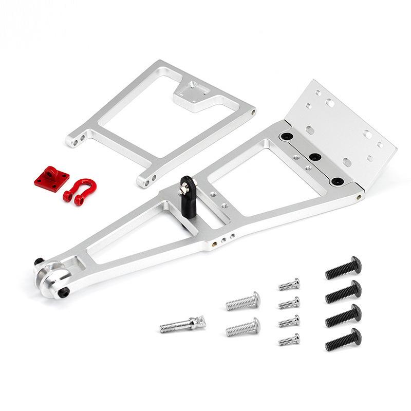 Heavy-Duty Tow Truck Crane Arm & Winch Kit for 1/10 Scale RC Models Compatible with SCX10 TRX4 Capra LCG Chassis Rescue Stent