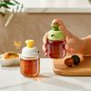 Стеклянная бутылка для масла с дозатором, Бутылка для соевого соуса и уксуса, Дозирующая бутылка для масла и специй для домашней кухни