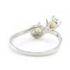 Les Trésors De Lily [I8851] - Silver Ring 'Opal Goddess' Silvery White (rhodium-plated) - 15x10 Mm