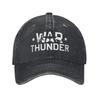 War Thundered Logo Game Love Accessories Бейсболки унисекс повседневные шляпы кепка регулируемая солнцезащитная кепка