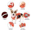 With Handle Reflective Pet Harness Adjustable Design Nylon Pet Vest Dog Harness  Schnauzer Corgi