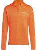 Куртка TERREX Xperior Light Fleece Hooded Jacket Men полуоранжевого цвета
