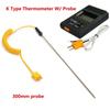 TM-902C LCD Type K Digital Thermometer With Probe + 1PC 300mm Thermocouple Probe