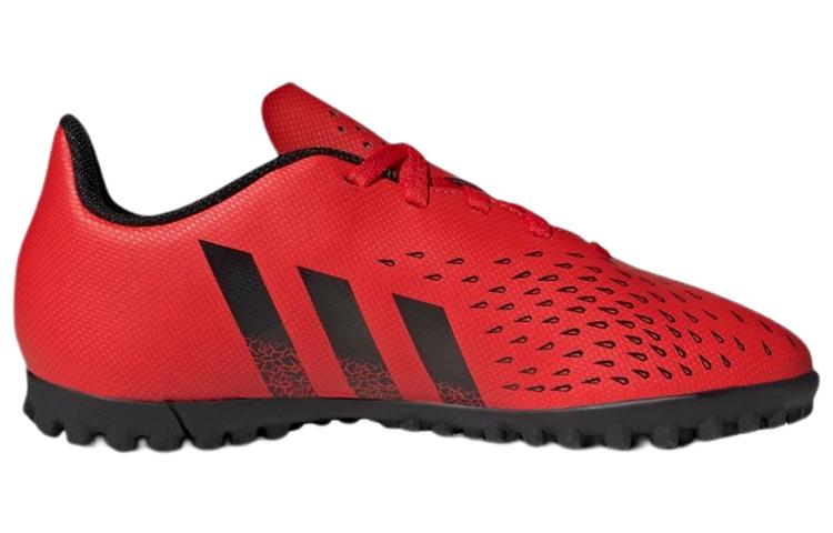 adidas PREDATOR Freeak.4 Нескользящие Устойчивые к истиранию Низкие Детские Футбольные Бутсы Красные Черные Детские FY6342