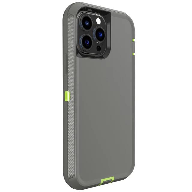 Гибридный сверхпрочный защитный чехол для iPhone 16 Pro Max 15 14 13 12 11 XR XS 7 8 Plus 3IN1 Otter Case Box Жесткий военный противоударный чехол с полной защитой