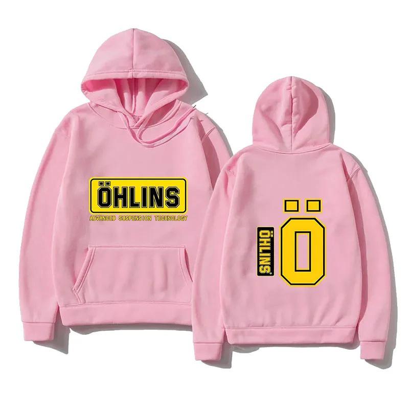 Унисекс Худи Ohlins Осень/Зима - Принт Cross 2025