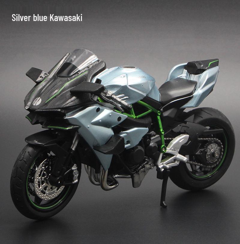 Кавасаки 1:12 Модель мотоцикла Ducati Alloy со звуком для детей