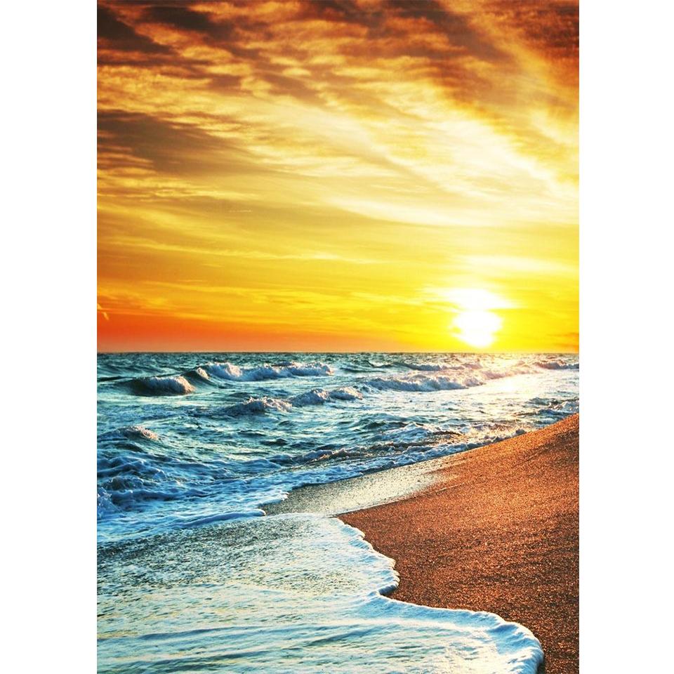 DIY 5D Diamond Painting Rhinestone Landscape Picture Full Diamond Embroidery Cross Stitch Kit Mosaic Gift Home Decoration