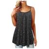 Women's Fashion Casual Vest Sleeveless Bohemian Print Loose Tank Large Top