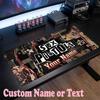 Sex Pistols Customized Name Text Mouse Pad, Large Desk Mouse Mat Personalized Home Office Present
