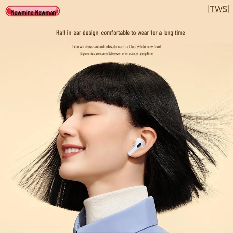 Newmine TWS Полувнутриканальные Спортивные Bluetooth-наушники