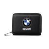 BAAZ2 Наклейка на автомобиль Для BMW Для BMW Кожа PU Мужчины Женщины Держатель для карт Маленький кошелек на молнии Кошелек для монет Однотонный Дизайн-гармошка rfid ID Автобусный