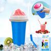Smoothies Cup Ice Cream Maker Quick-Frozen Silicone Squeeze Cup DIY Milkshake Bottle Slushy Maker Bottle Cup Summer Cooling Cup ZPG