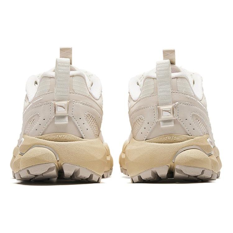 Anta Champion AG02 Амортизирующие износостойкие низкие повседневные туфли женские повседневные туфли коричневые белые 122418802A-2