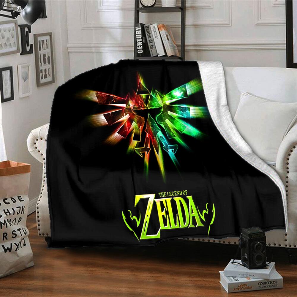 1pc Adventure Fantasy World flannel Blanket for Super Soft Cute Comfort Blanket for Travel Bedding Couch Sofa Blanket Y82551