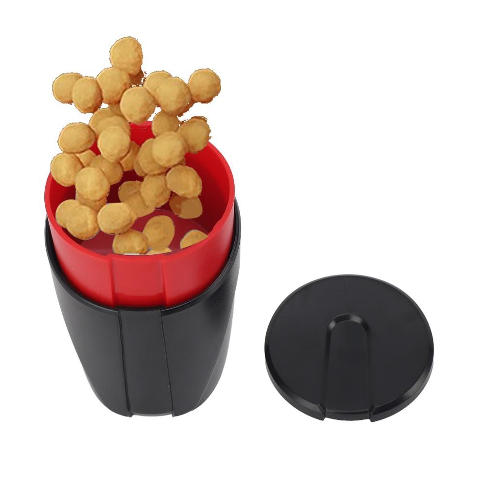 One Hand Press Discharge Food Feeder Dry Nut Dispenser Office Desktop