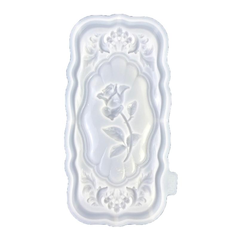 Силиконовая форма для resin-арта, формы для DIY-рукоделия, форма для создания красивых поделок из смолы в виде цветка розы