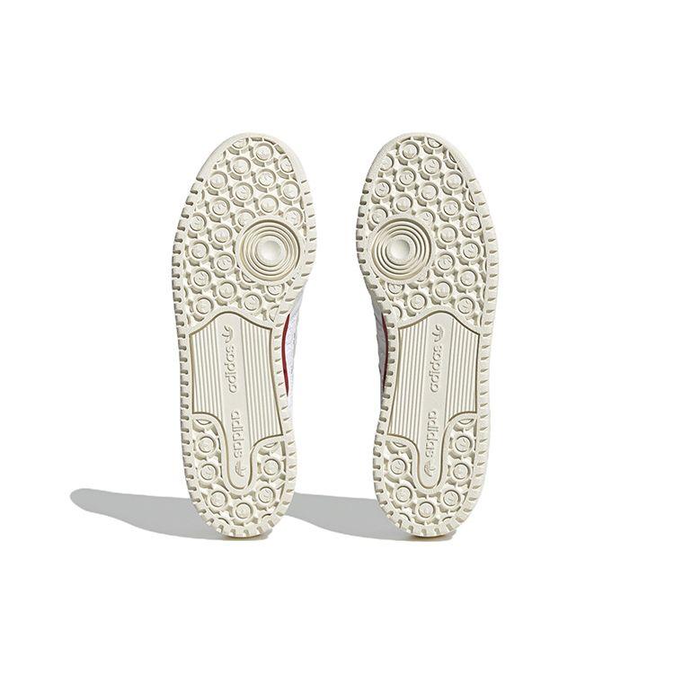 adidas Originals Forum Exhibit Low 2 Удобные Универсальные Низкие Кеды для Скейтбординга Женские кроссовки Белые Красные IE7996