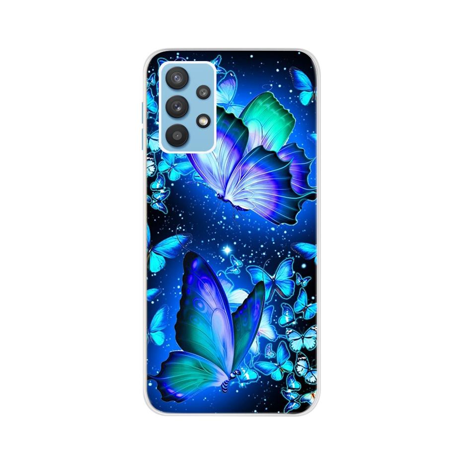 Чехол для мобильного телефона для Samsung Galaxy A32 Чехол Космические туманные узоры Coque Cover НА Samsung A32 4G A 32 5G A325F A326B Задняя крышка