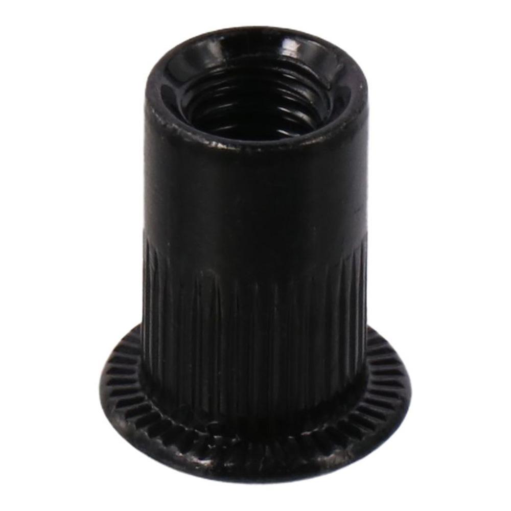 20 шт. Заклепочные гайки из углеродистой стали с цинковым покрытием M3 M4 M5 M6 M8 M10 M12 с плоской головкой