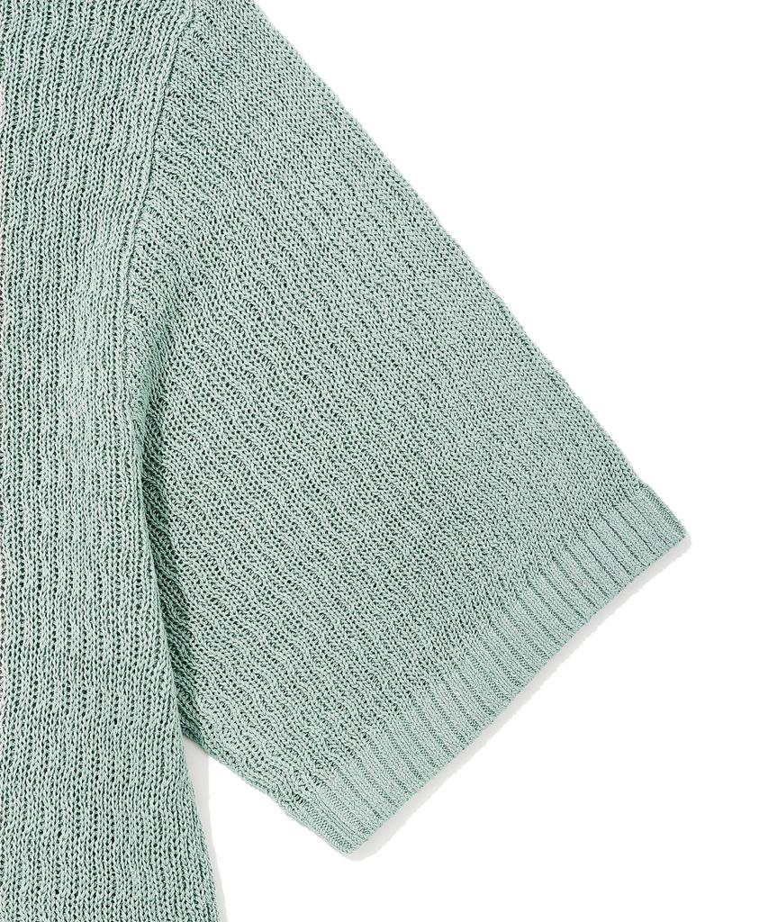WACKY WILLY One-Point Short Sleeve Pullover Knit Green