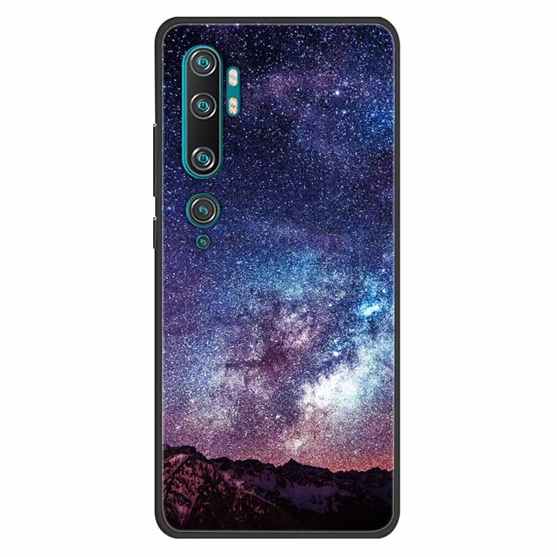Чехол для Xiaomi Mi Note 10 Силиконовый Мягкий Сова Лев ТПУ Модный Задний Чехол Для Xiaomi Mi Note10 Чехлы Защитные Печатные Чехлы