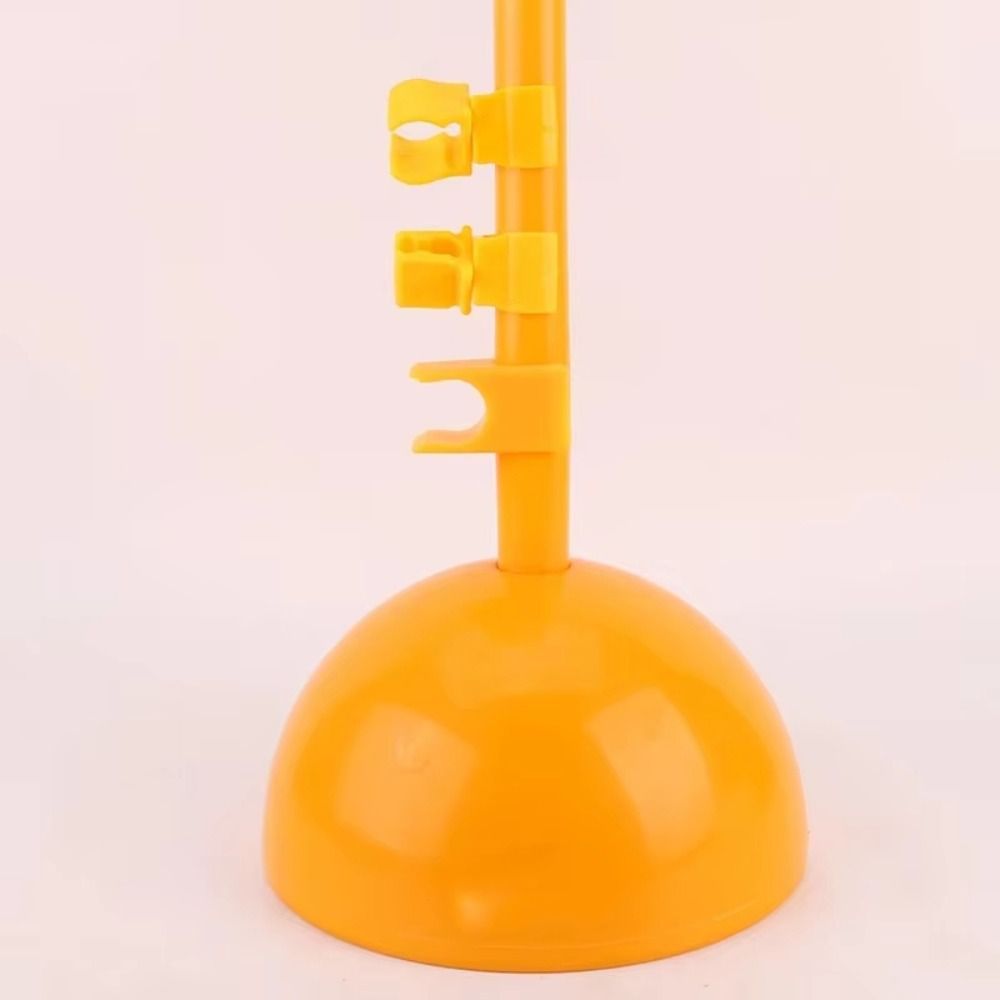 6 шт. Желтый флаг для тренировки по футболу, клипса для флагштока, пряжка для препятствий для тренировки по футболу, для улицы