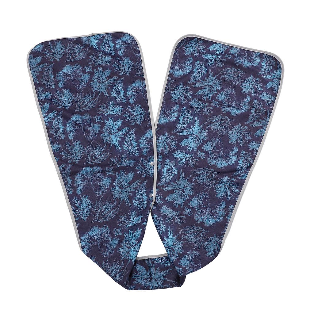 Reversible Adult Bib Oil and Dirt Proof Adult Bib Scarf Elderly Dining Clothing Protector for