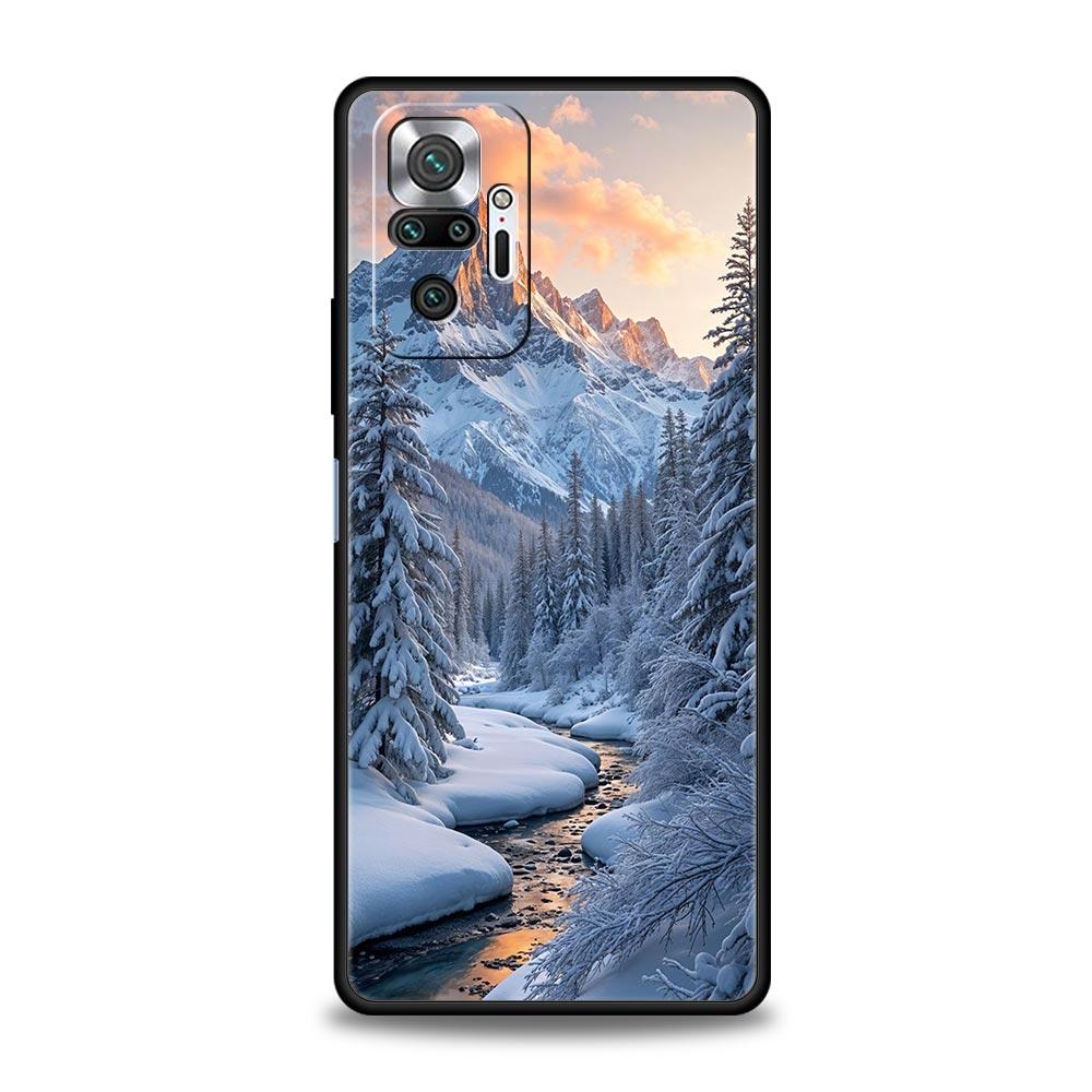 Чехол для телефона 'Снежные пейзажи Антарктиды' для Xiaomi Redmi Note 15 14 13 12 5G 11 10 Pro Plus 4G 9S 14C 13C 12C 10C Мягкая крышка из ТПУ