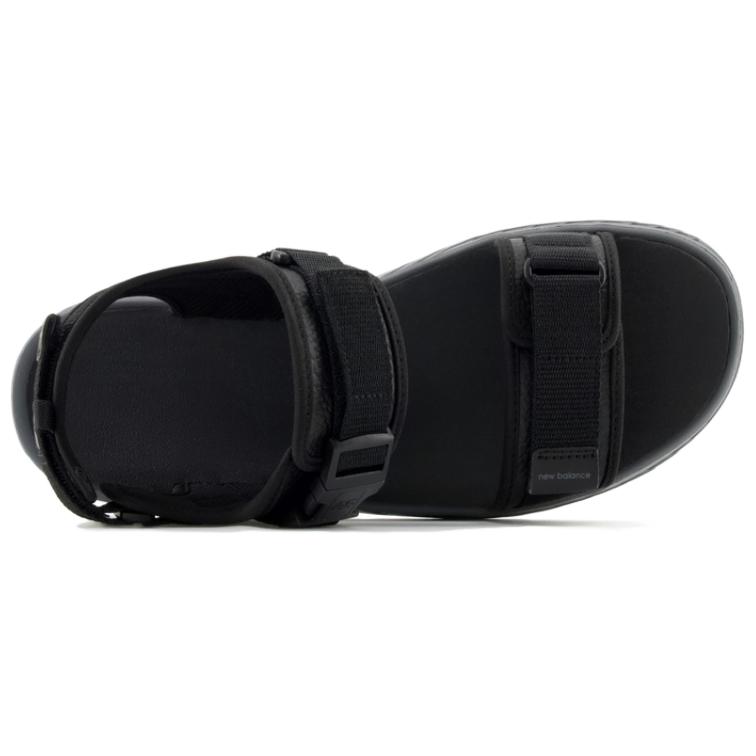 New Balance Nb 600 Fashion Simple Comfortable Versatile Beach Sandals Men Sandals Black SMA600A1-BK