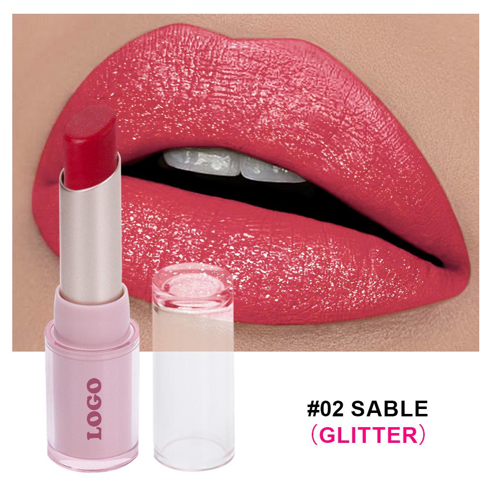 Перламутровый бальзам для губ: Высокоувлажняющая, питательная и придающая объем помада для длительного увлажнения