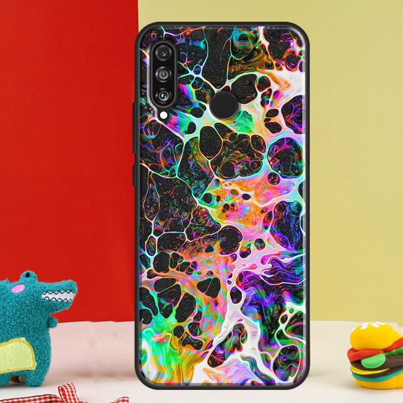 Психоделическое триповое абстрактное искусство Для Huawei Nova 12s 12i 11i 8i 9 10 SE Y91 Y90 Y60 Y70 Y72 Y61 P20 P40 P30 Lite P60 Pro Чехол