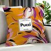Бренд EMILIO PUCCI Наволочка Набор Наволочек 4 шт. 50x50 45x45 40x40 Наволочка Декоративная Диван Домашний Декор