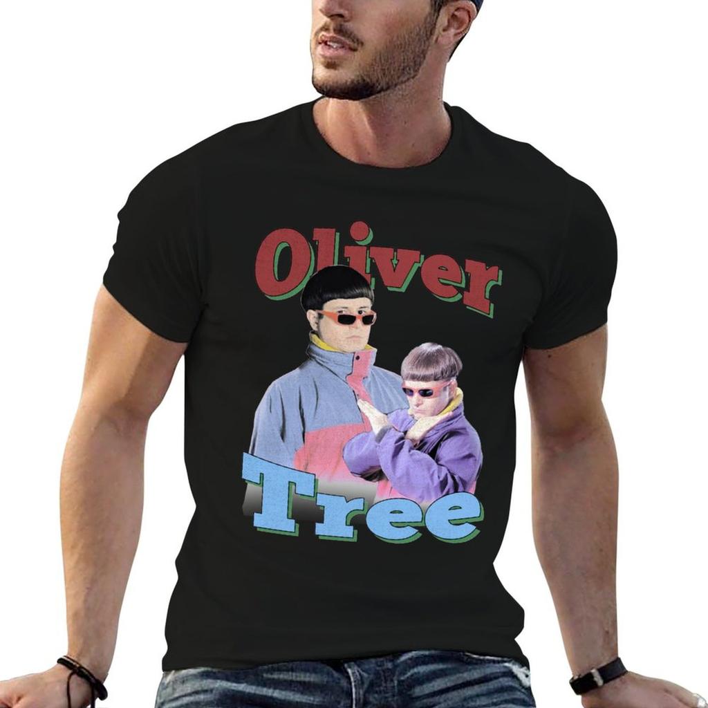 Oliver tree HipHop vintage Essential TShirt Casual Loose Daily Wear TShirt