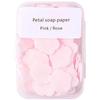 Petal Soap Paper Travel Portable Disposable Hand Soap Tablet Children Hand Washing Soap Paper Outdoor Flower-shaped Washing Soap