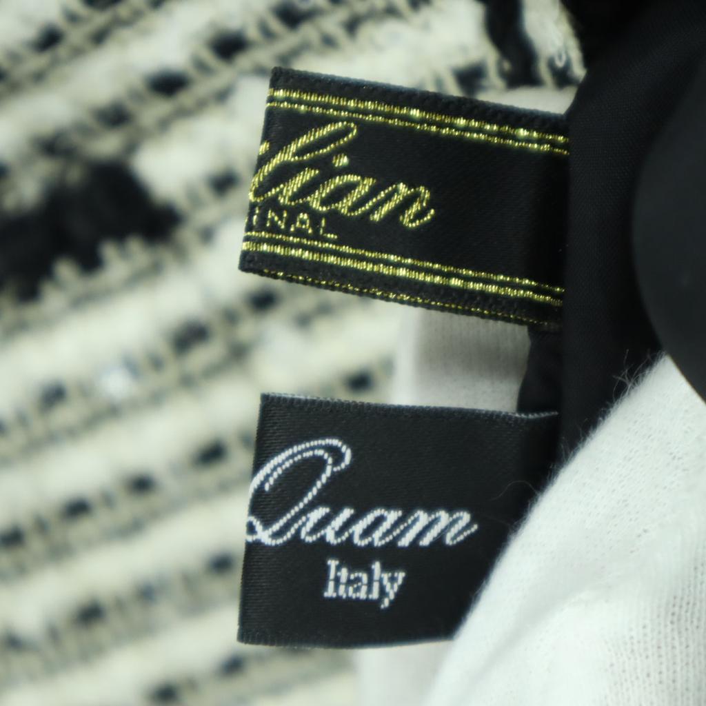 Leilian сделано в Японии Комбинезон с ручкой Длинный рукав Без цвета Твидовый жакет 9 Женский Б/У