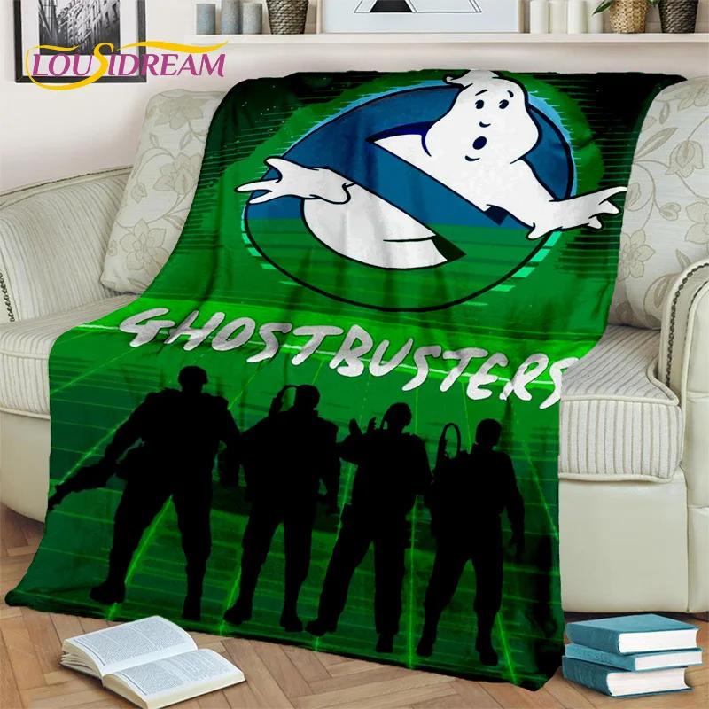 Одеяло G-Ghostbusters с героями мультфильмов, мягкое фланелевое одеяло для дома, спальни, кровати, дивана, пикника, офиса, пешего туризма, отдыха, сна, подарок