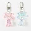 Candy Color Resin Gummy Bear Keychain Bag Decoration Lovely Bag Pendant  Bag Ornament