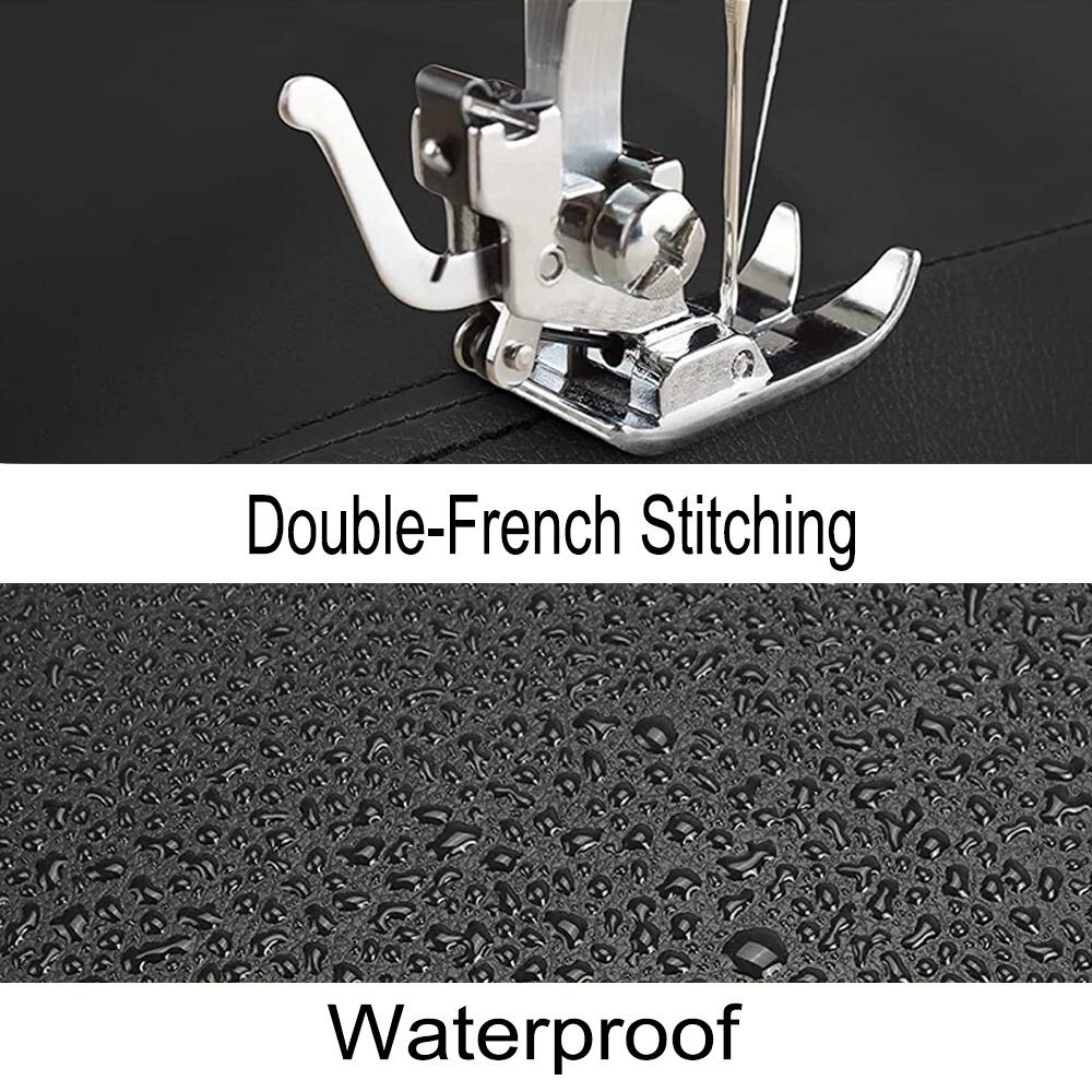 For 2011-2018 Ford Explorer Microfiber Leather Console Lid Armrest Cover Black